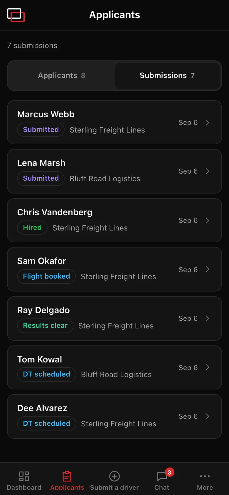 Onboard pipeline on a phone