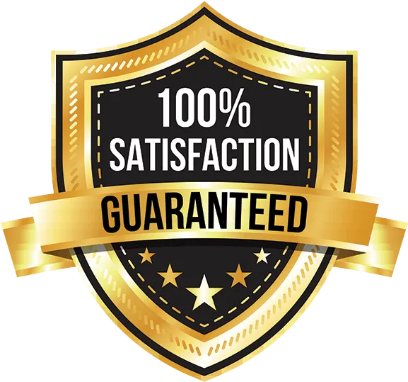 100% Satisfaction guaranteed icon