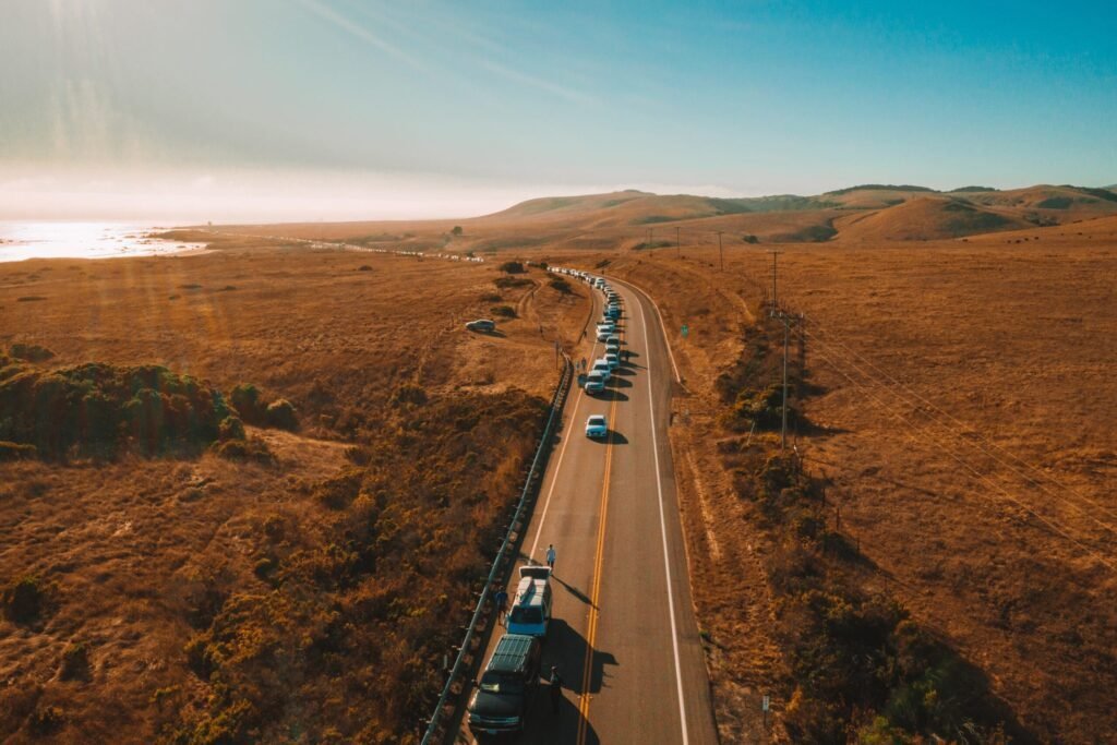 road in the nature